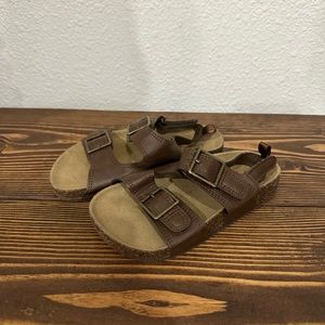 Toddler Shoes Faux Cork Sandals size 11 M